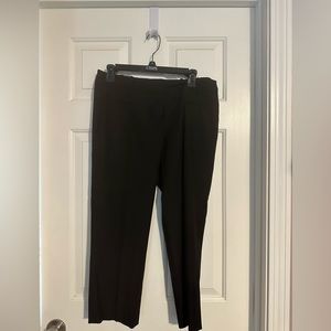 Women’s Cropped dress pants black Ann Taylor